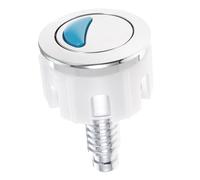 SAFIGLE Botón Redondo de Doble Descarga para Cisterna Pulsador Repuesto sin Herramientas para Inodoro Compatible Mayoría de Tanques Uso Doméstico y Hotelero