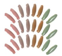 SAFIGLE Broches para Hijab de Plástico Multicolor Pinzas para Bufandas y Suéteres Imperdibles Seguros para Mujer Paquete de 40 Piezas 8 Unidades X 5 Colores Accesorios Versátiles