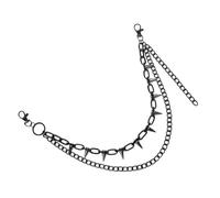 SAFIGLE Cadenas Para Jeans Estilo Punk Metálicas y Elegantes Para Declarar Estilo Único