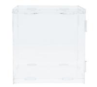 SAFIGLE Caja Acrílica Transparente para de Lotería Contenedor Desmontable 20X20X20 CM Resistente y Ecológica para Reuniones Anuales y Actividades de Oficina