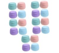 SAFIGLE Caja De Almacenamiento Recargable Frascos De Cosméticos con Tapas Protección De La Piel Y Envase De Crema De Viaje Tarros De Crema Tamaño Viaje Gel De Sílice 4 Piezas X 4
