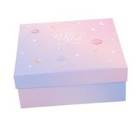 SAFIGLE Caja De Obsequio De Cumpleaños Elegante Tapa Caja De Obsequio Reutilizable Para Vales Para De Cumpleaños