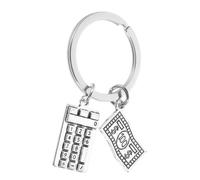 SAFIGLE Calculadora Llaveros Clásica De Accesorio Multifuncional Para Mochilas y Claves Creativo Para Profesionales Del Sector Financiero