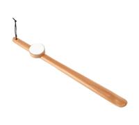 SAFIGLE Calzador Largo de Madera para Personas Mayores Ayudante Portátil para Poner y Quitar Zapatos Calzador Resistente y Seguro para Casa Diseño Práctico