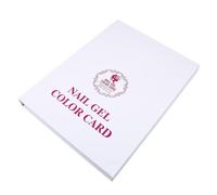 SAFIGLE Carta De Colores Esmaltes De Uñas Para Salones De Manicura Guía De Laca De Uñas De Colores Organizador De Esmaltes Para Mostrar Pintauñas