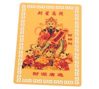 SAFIGLE Carta De La Deidad De La Riqueza Tarjeta Taisui Amuleto De Estilo Chino Tarjeta Amuleto para Cartera Delicado