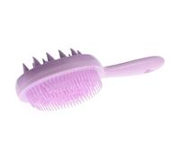 SAFIGLE Cepillo De Champú De Mango Para Desenredar El Cabello Masajeador Capilar De Doble Cara Dientes Anchos Exfoliante Cabelludo La Ducha