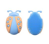 SAFIGLE cepillo de champú depurador de bañera esponjas de baño para bebés silicona cepillo de baño para recién nacido cepillo de baño recién nacido limpio cepillar niño gel de sílice