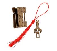 SAFIGLE Cerradura Vintage para Maletas Cierre Seguro Diseño Retro Fácil Instalación Accesorio Decorativo para Muebles y Cajas de Madera