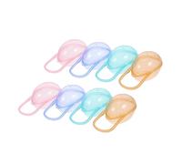 SAFIGLE Chupetes De Bebe 16 Piezas caja de chupete caso de protector de estuche porta chupete caso chupetes chupete casos caja del chupete apaciguar envase pinza para chupete bebé páginas