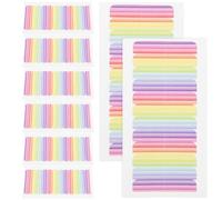 SAFIGLE Cinta Adhesiva para Peluca de Doble Cara 96 Piezas, Resistente al Agua Sudor, Tiras Adhesivas Transparentes para Extensiones y Pelucas, Accesorios de Fijación Invisibles