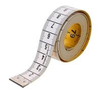 SAFIGLE Cinta Métrica Flexible de Costura 15X150 CM Doble Escala en Pulgadas y Centímetros Cinta Métrica Corporal para Medir Cintura y Altura Portátil y Compacta para Sastrería y Uso