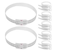 SAFIGLE Cinta Métrica para Bebés 60 CM Suave y Precisa para Medir Circunferencia de Cabeza Cuerpo y Cintura 12 Unidades Herramienta Portátil para Seguimiento del Crecimiento Infantil