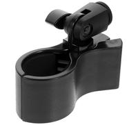 SAFIGLE Clip para Micrófono con Resorte Grande Soporte Plástico Resistente con Adaptador Compatible con Micrófonos Inalámbricos Condensador para Escenarios y Presentaciones