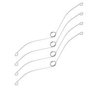 SAFIGLE Clips de Resorte para Ventilador de Baño 4 Unidades 1,4x15,6 Mm Resistentes Corrosión para Rejilla de Ventilación de Techo Accesorios de Repuesto para Extractor de Aire en