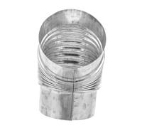 SAFIGLE Codo de Chimenea Acero Galvanizado Conector de Conducto para Estufa y Ventilación Resistente al Calor Accesorios para Chimeneas y Estufas Leña