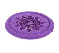 SAFIGLE Cojín Para Cuenco Bordado Mano De Almohadilla Para Cuenco De Sonido Budista Decoración Para Meditación y Terapia Musical