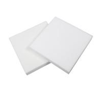 SAFIGLE Cojines Acolchado para Cojines de Asiento de Sofá de Espuma de Tapicería de Alta Densidad 40x40x3 Cm, 2 Unidades Relleno Cortable para Sillas, Banco y Renovación de Asiento