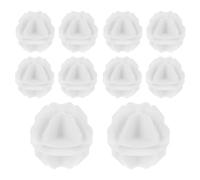 SAFIGLE Conectores de Plástico de Color Claro para Estantes de Rejilla, 10 Unidades, Compatibles Organizadores de Armario y Zapatero, Accesorios para Sistemas de Almacenamiento Modular