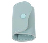 SAFIGLE Conjunto de almacenamiento de herramientas de molienda de armadura uñas ultravioleta bolsa de brocas para uñas bolsas de almacenamiento plegables contenedor de taladro de uñas Azul