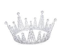 SAFIGLE Corona De Reina Enjoyada Para Bodas Cumpleaños Halloween Corona De Novia Accesorios De Cabello