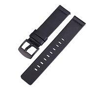 SAFIGLE Correa banda reloj pulsera mirar relojes para hombres muñequera de liberación rápida venda the band led strip fashion reloj de pulsera accesorios para pulseras piel genuina Black