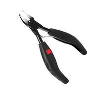 SAFIGLE cortaúñas tijeras para uñas cortauñas de acero inoxidable pinza de manicura portátil cortadores de cutículas accesorio de manicura herramienta de manicura pedicura Negro