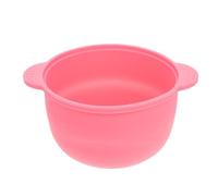 SAFIGLE Cuenco de Silicona Rosa para Derretir Cera, Accesorio Calentador de Cera Resistente al Calor, Recipiente Interior para Depilación en Casa y Salón, Fácil Limpieza, Herramienta