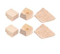 SAFIGLE Cuñas De Madera Para Violín y Violonchelo, Tapones Para Bastón De Instrumentos De Cuerda, Juego De 2 Piezas, Accesorio De Reemplazo Para Mejorar Sonido y Estabilidad Al Tocar