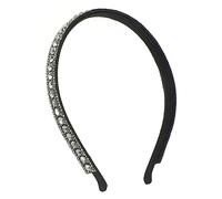 SAFIGLE Diadema Antideslizante para Mujeres con Dientes Diadema de con Rincón de Piedras para Maquillaje y Lavado Facial Accesorio Elegante y Práctico para Eventos y