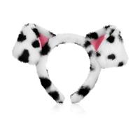 SAFIGLE Diadema Dálmata Diadema Peluda De Animal Para Cuidado De Piel Divertida Para Cosplay y Maquillaje