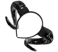 SAFIGLE Diadema De Cuerno De Oveja Aros Cabello Banda De Halloween Broche De Cuerno Para Fiesta De Noche Accesorios Decorativos Para Halloween