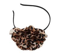 SAFIGLE Diadema De Flores Con Estampado De Leopardo Diademas Diadema De Leopardo Disfraz De Leopardo Para Mujer Diadema Con Estampado De Leopardo Diadema Con Estampado De Guepardo Bandas
