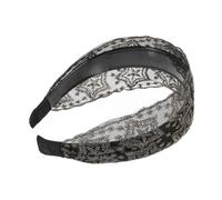 SAFIGLE diadema de mujer señoras diadema ancha de encaje chicas fiesta Banda de cabello diademas decorativas delicados aros para el cabello diademas anchas para mujer tela