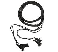 SAFIGLE Diadema De Pañuelo Shemagh Árabe Ajustable De Pu Negro 56 Cm Para Hombre Musulmán Accesorios Para Cubierta De Cabeza Tradicional En Disfraces y Uso Diario