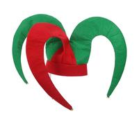 SAFIGLE Diadema de Sombrero de Payaso de Fieltro para Adultos Ajuste, Accesorio Divertido y Esencial para Disfraces de Carnaval y Fiestas Mardi Gras