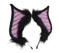 SAFIGLE Diadema Orejas De Murciélago Para Cosplay De Halloween Accesorio De Disfraces Para Fotos Diadema De Demonio Para Fiestas De Disfraces Para Mujer