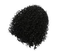 SAFIGLE diadema pelucas cabello humano pelucas de cabello natural para mujeres para mujeres ola de diadema peluca con de cabello humano Black