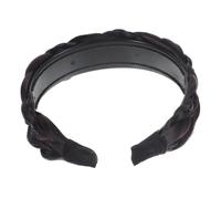 SAFIGLE Diadema Trenzada De Espiga De Pescado Postiza Sintética Diadema De Pelo Para Mujer Para Uso Diario Accesorio De Peinado Para Fiestas