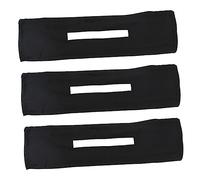 SAFIGLE Diademas De Moda Anudadas Para Mujer 3 Piezas Negras Tamaño Estándar Herramienta Para Hacer Moños Uso Diario y Deportes