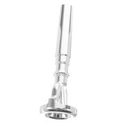 SAFIGLE Entrenador De Boca Pequeño Para Trompeta, Boquilla Metálica Plateada Para Práctica De Labios, Dispositivo De Entrenamiento Para Estudiantes y Profesionales De Trompeta