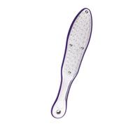SAFIGLE Escofina Profesional De Acero Inoxidable Doble Cara Para Pedicura Removedor De Callos y Durezas Raspador Ergonómico Compacto Para Cuidado y Eliminación Segura De Piel Muerta Pies