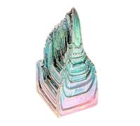 SAFIGLE espécimen de cristal de bismuto cristales decorativo irregular naturaleza especímenes ornamento mineral adorno de espécimen mineral adorno de espécimen de cristal