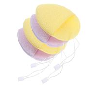 SAFIGLE Esponjas Faciales Limpiadoras Cara 4 Piezas Tamaño Mediano Esponja Suave Para Limpieza y Eliminación De Maquillaje Uso Diario Para Todo Tipo De Piel