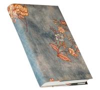 SAFIGLE Funda Ajustable para Libros Protección Anti-desgaste Cubierta Vintage Ligera y para Cuadernos y Libros Escolares para Amantes Lectura