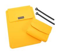 SAFIGLE Funda Protectora para Portátil Amarilla de Pu Amortiguación contra Golpes y Protección contra Arañazos para Escuela y Viajes de Negocios