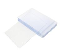 SAFIGLE Fundas de Plástico Transparentes para Boutonniere 124x84 Mm, Soporte para Ramo de Bolsillo para Hombres, Paquete de 24 Unidades, Accesorio para Bodas y Trajes de Novios y Padrinos