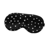 SAFIGLE Gafas De Noche Antifaz Para Dormir De Seda Ojos Sueño De Seda Adulto Suave Ligero Problemas Para Configurar La Prohibición De Sin Autorización Negro