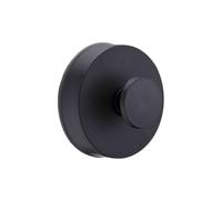 SAFIGLE Gancho de Pared sin Taladro Negro Ventosa Fuerte Gancho Multifuncional de Plástico Resistente para Baño Cocina y Hogar Percha Adhesiva Reutilizable para Toallas y Utensilios