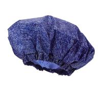 SAFIGLE Gorro de Baño para Hombre, Gorro de Ducha de Tela Oxford Doble Capa, Talla Única, Diseño Estampado Moderno, Cuidado del Cabello Masculino, Uso en Baño y Ducha